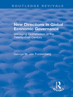 cover image of New Directions in Global Economic Governance